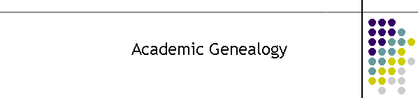 Academic Genealogy