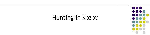 Hunting in Kozov