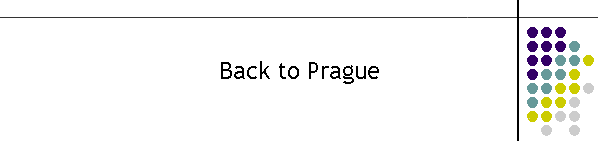 Back to Prague